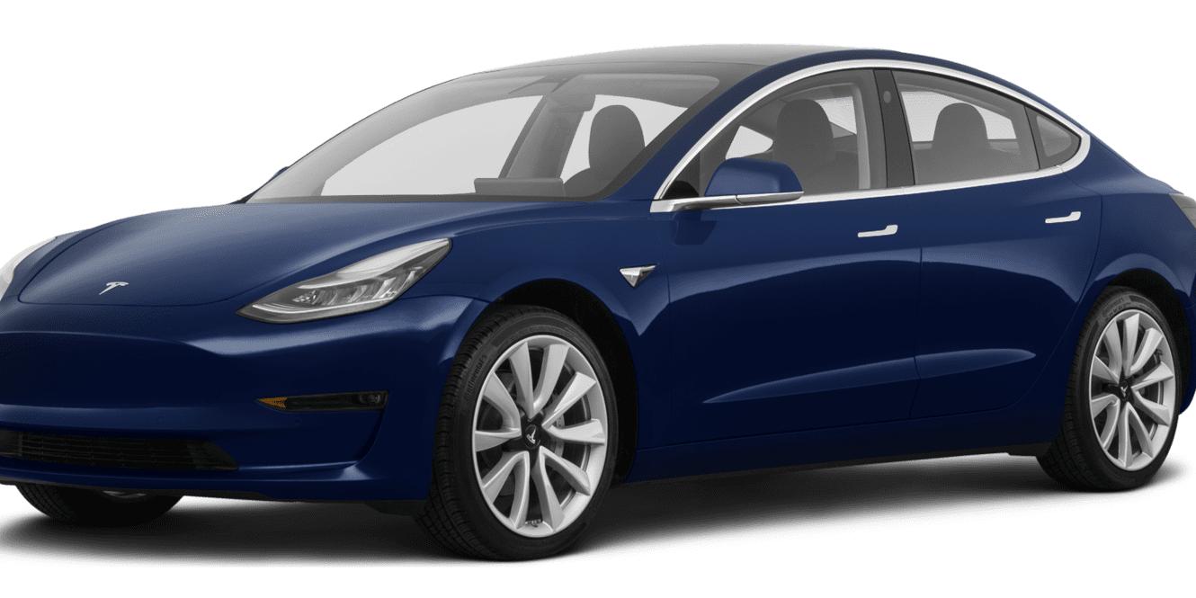 TESLA MODEL 3 2018 5YJ3E1EA0JF022833 image